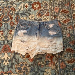 TopShop Moto Mom Shorts